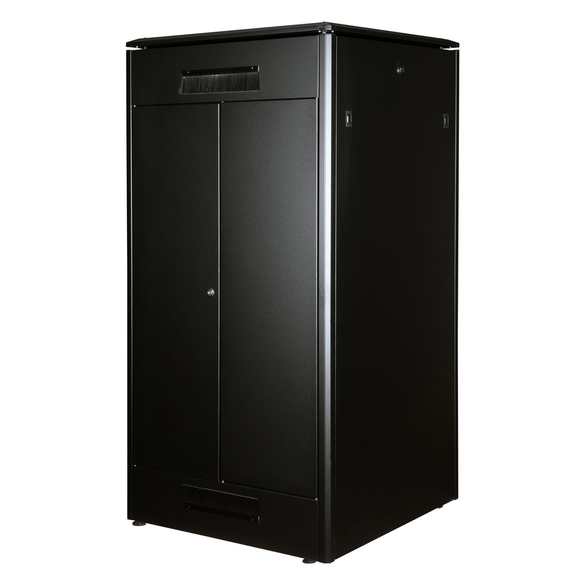 ROLINE 19-inch netwerkkast Pro 32 U , 800x800 BxD Glazen deur zwart