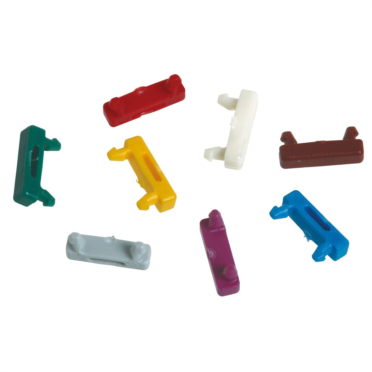 EasyLan Colorclip for DualBoot® Patch Cord, 100 pieces, yellow