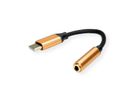 ROLINE GOLD Adapter USB type C - 3,5mm Audio, Male/Female, 0,13 m