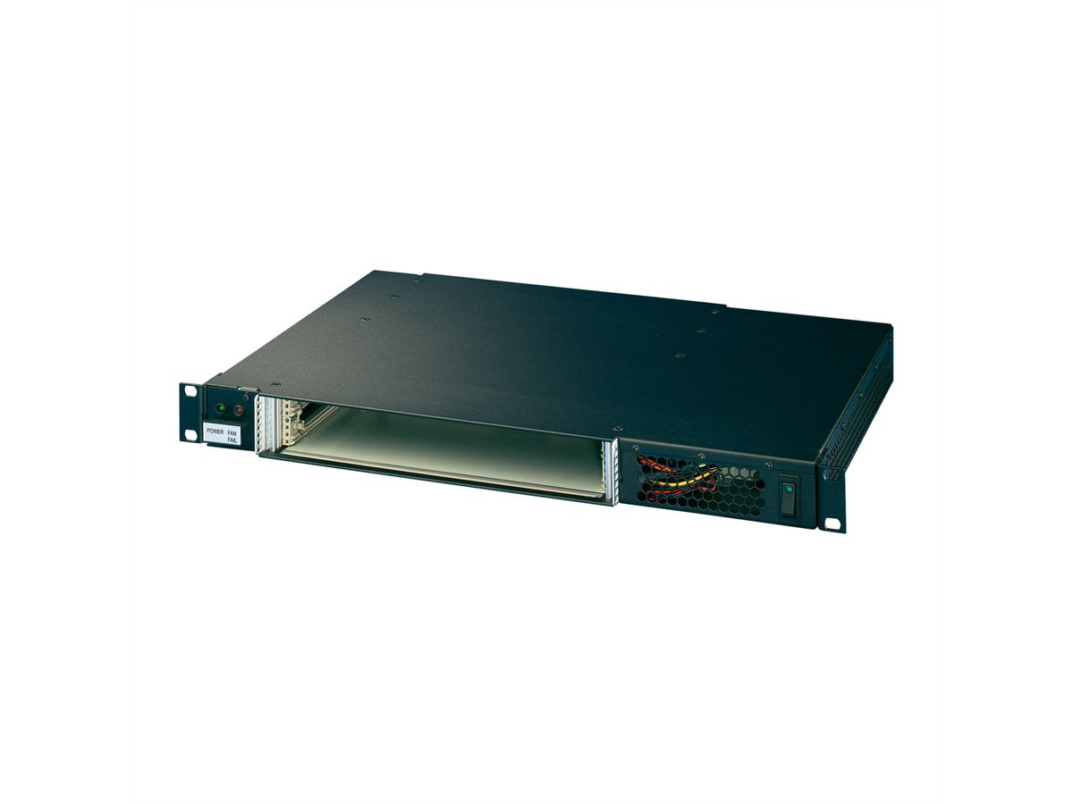 SCHROFF VME64x Systeem, 1 U, 2 Slot, ATX PSU