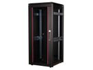 ROLINE 19-inch netwerkkast Pro 26 U, 600x600 BxD Glazen deur zwart