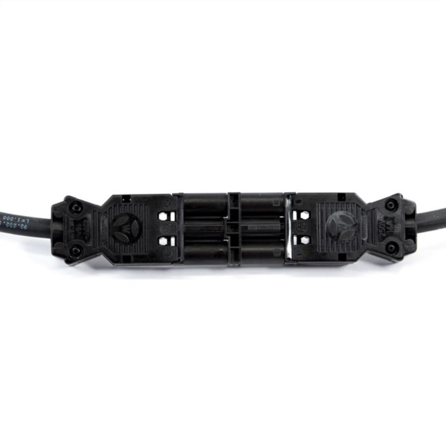 BACHMANN intermediate coupling GST18/GST18, 5 m, black