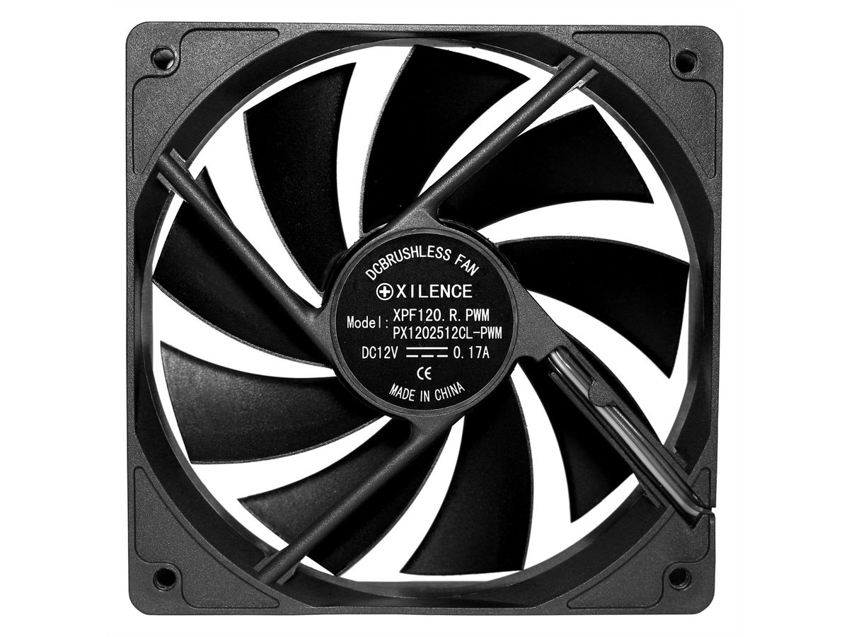 XILENCE XF142 Performance C Gehäuselüfter XPF120.B.PWM 120 mm, schwarz
