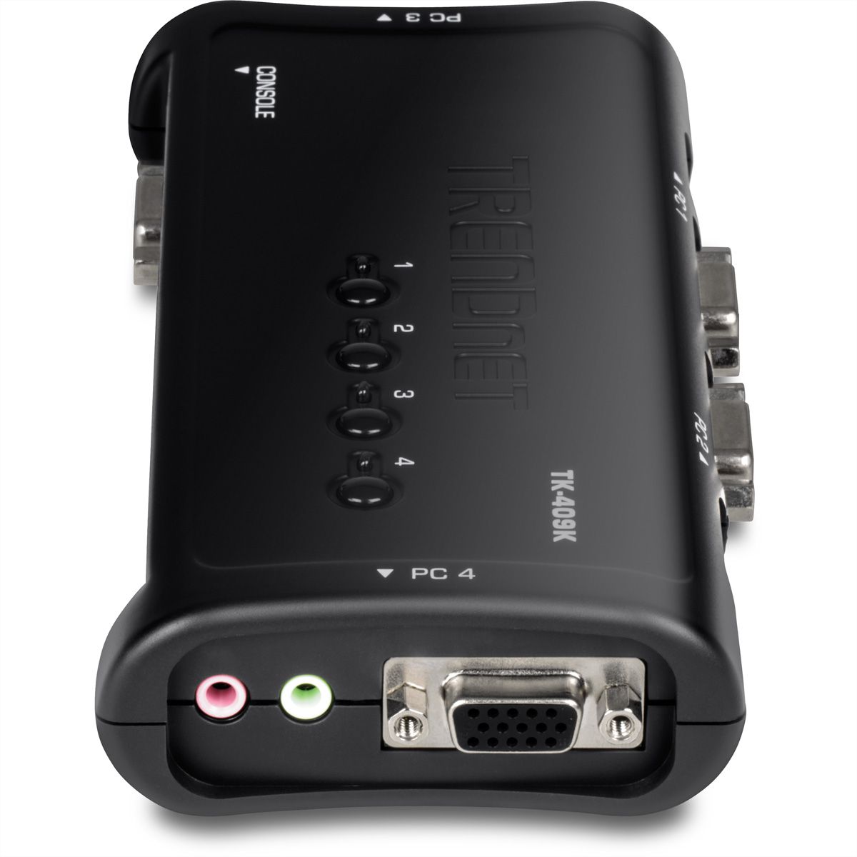 TRENDnet TK-409K KVM-switch 4-poorts USB-kit met audio