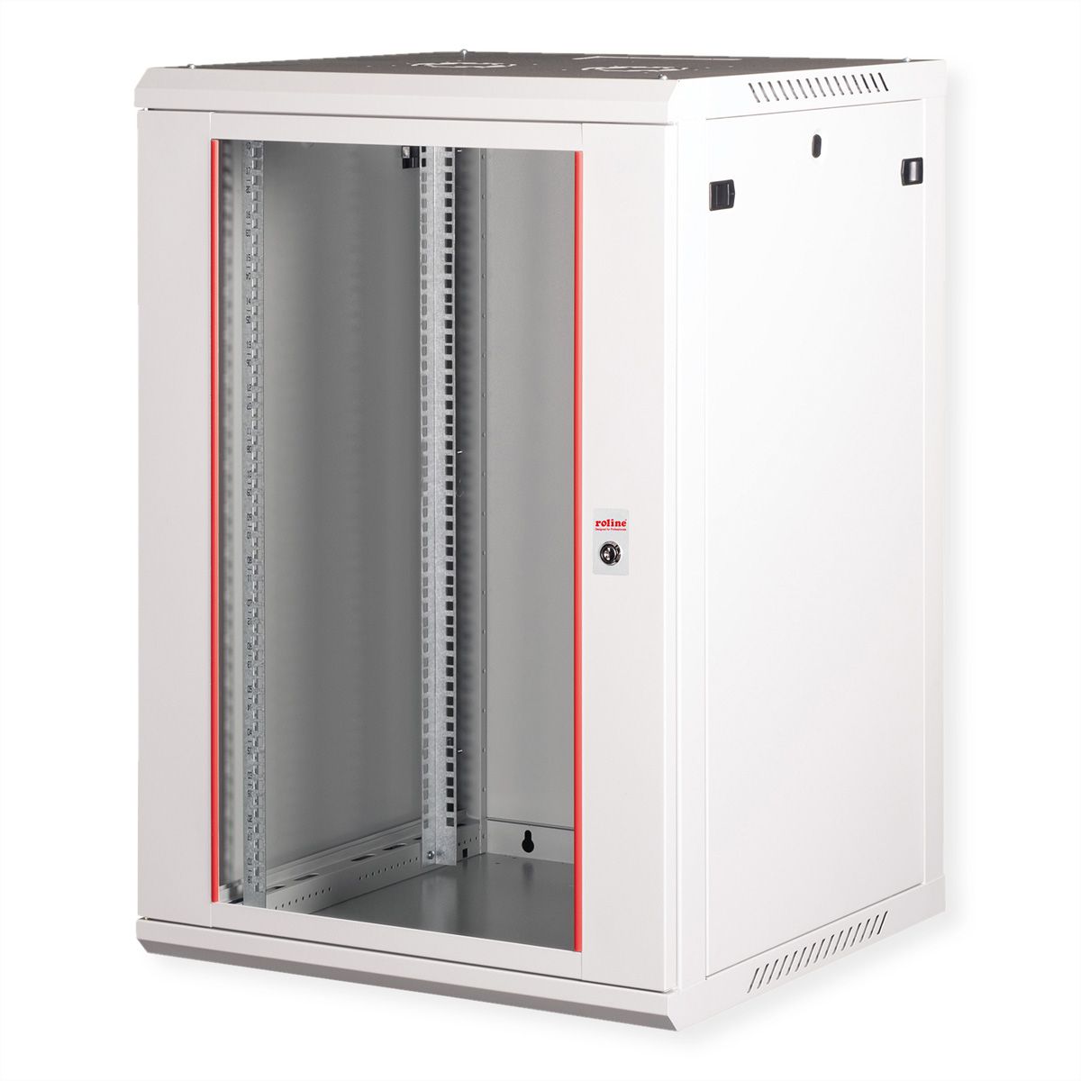 ROLINE 19-inch wandbehuizing Basic Plus 18U, 600x600 BxT grijs