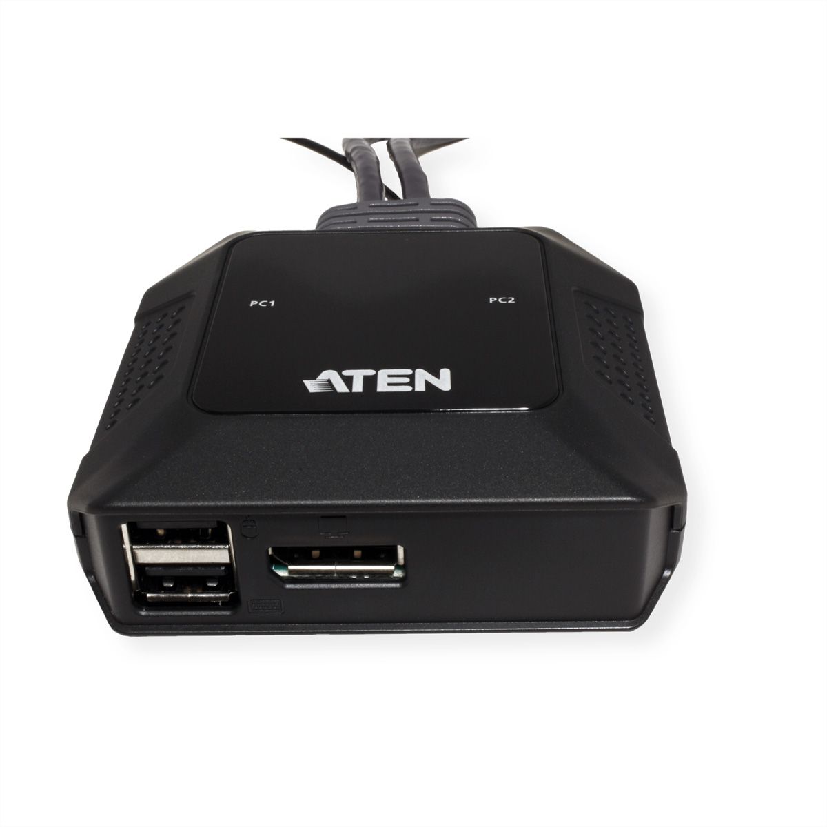 ATEN US3312 2-Poorts USB-C 4K DisplayPort KVM Switch