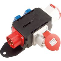 BACHMANN CEE adapter CEE plug 16A, 1x16A 5p400V 1x32A 5p400v 2protect.