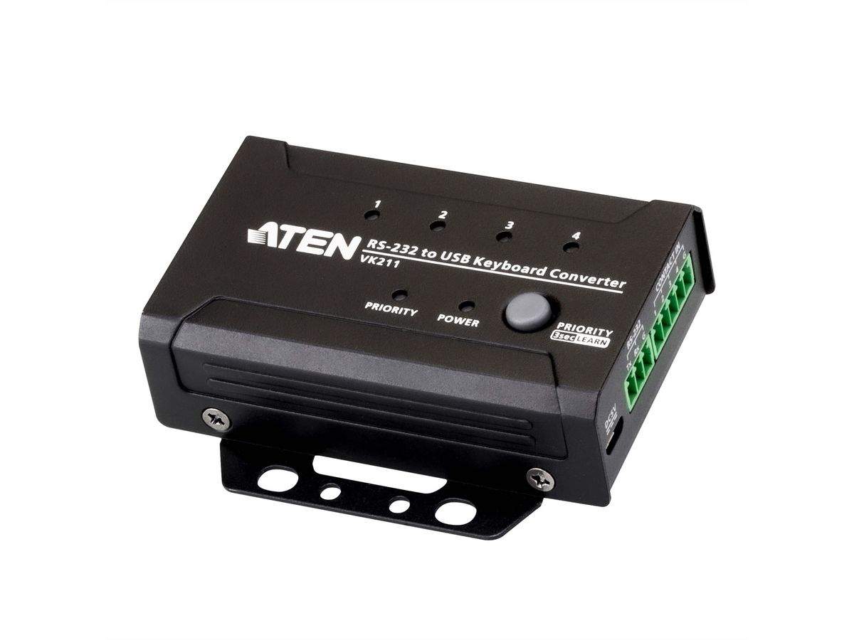 ATEN RS232/Contact to USB Keyboard Konverter