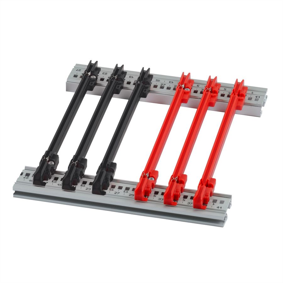 GUIDE RAIL STD 70D 2MM RED