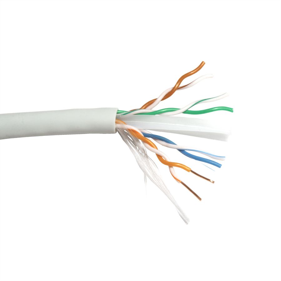 ROLINE UTP Kabel Cat.6A (Class EA), massief, 100 m