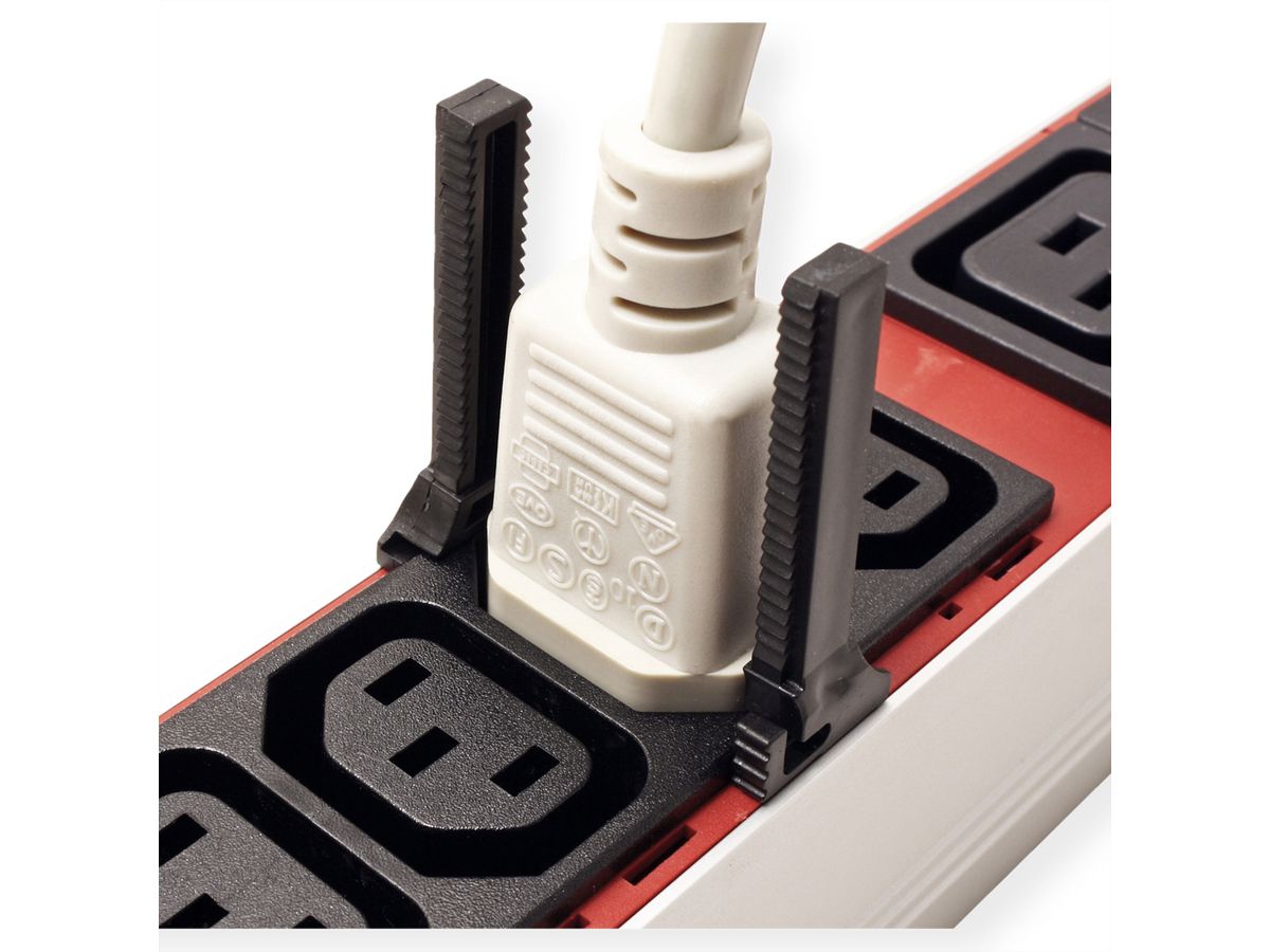 BACHMANN PDU interlock for C13/C19 sockets, 6 set, black