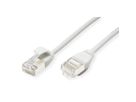 ROLINE F/UTP DataCenter Patchkabel Cat.6A (Class EA), LSOH, extra dun, wit, 1,5 m
