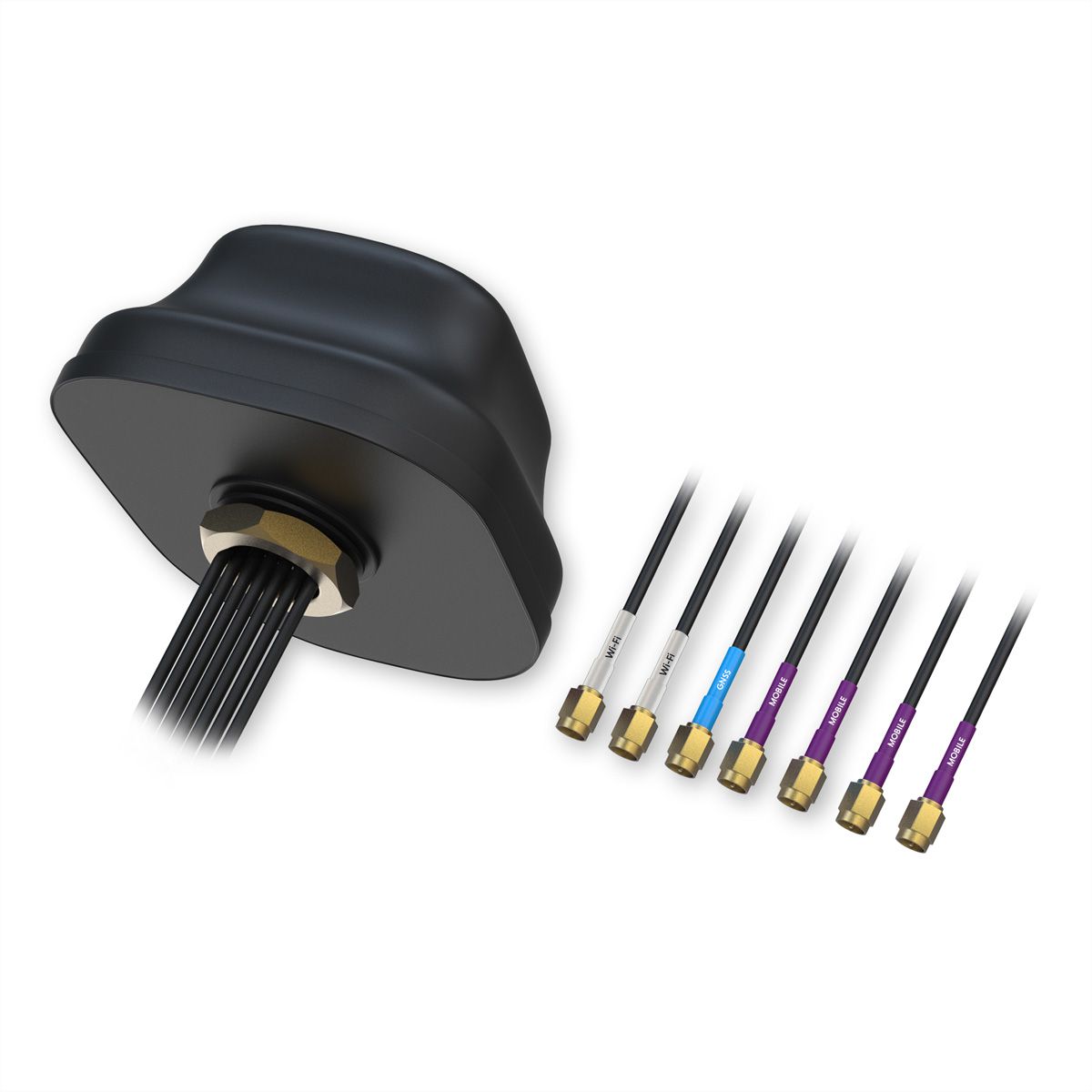 TELTONIKA PR1KC640 antenna, 5G COMBO MIMO Mobile/GNSS/WIFI ROOF SMA