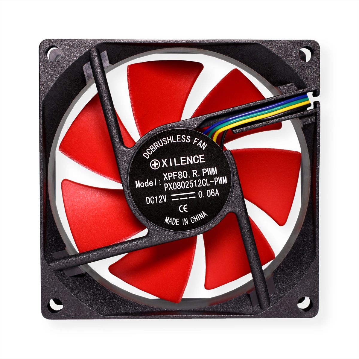 Xilence XPF80.R.PWM 80mm PWM Case Fan, 4PIN