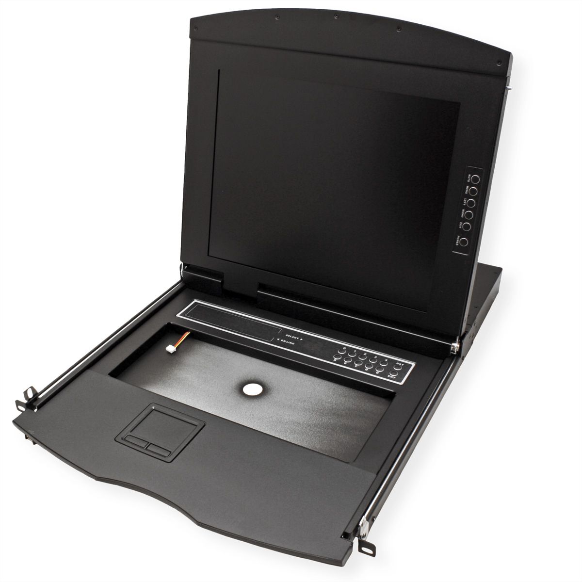 VALUE 19" KVM-switch, 8-poorts, 43 cm (17") TFT (4:3), VGA, USB, FR-Layout