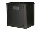 ROLINE 19-inch wandbehuizing Pro 12 U, 600x450 BxD zwart