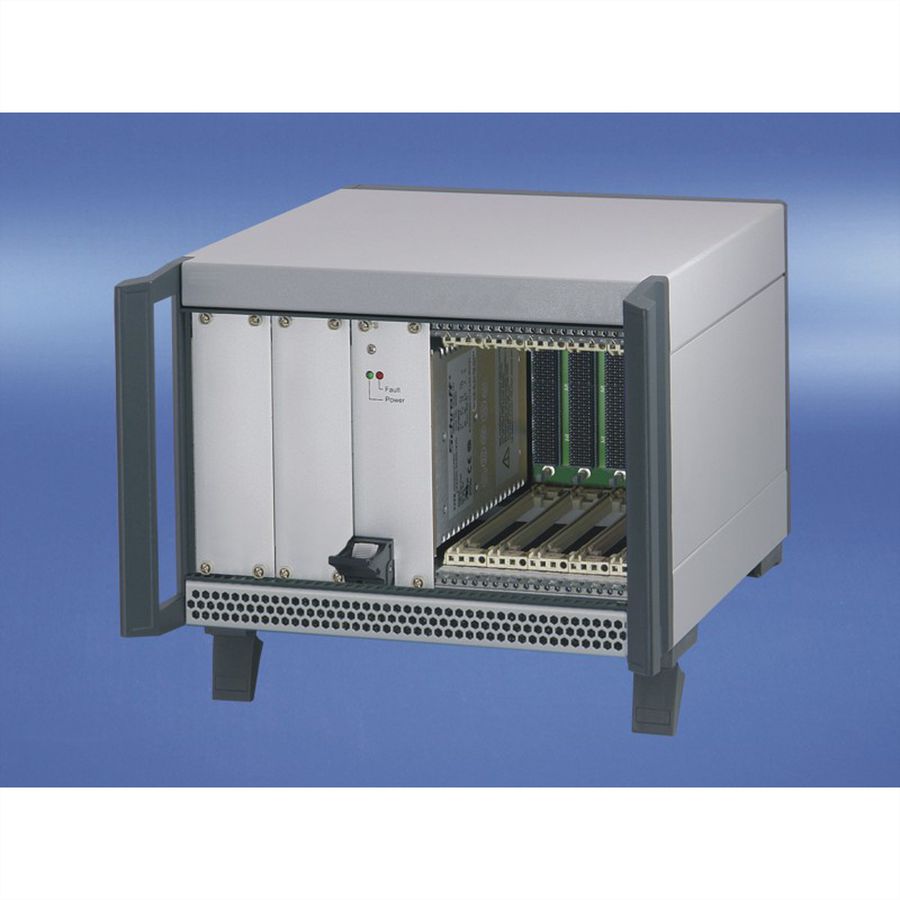 SCHROFF VPX System, Desktop, 4 U, 5 Slot, Pluggable PSU