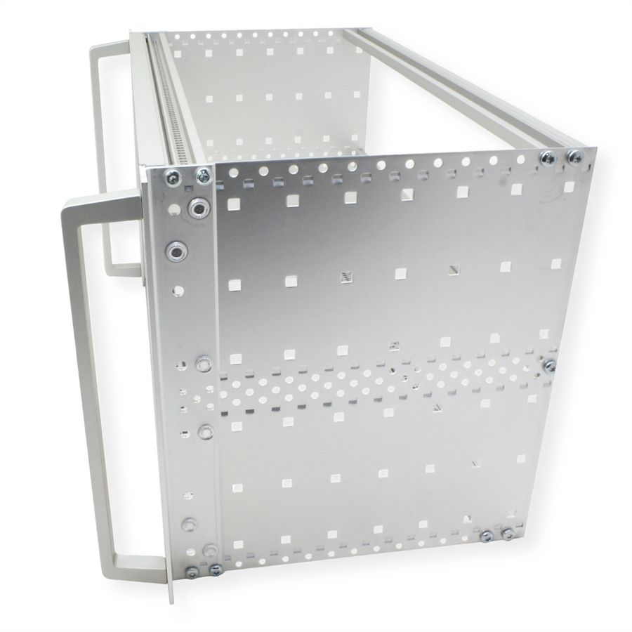 SCHROFF EuropacPRO 19" moduledrager voor moduledrager, zwaar, achteraf af te schermen, met handgreep vooraan, 6 HE, 235 mm