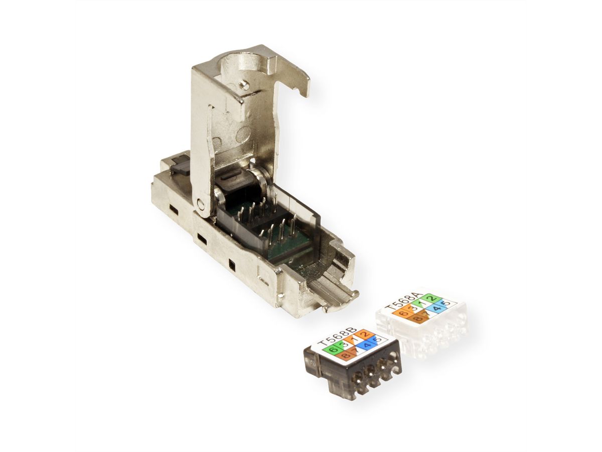 VALUE Field connector RJ-45 Cat.6 (Class E), STP