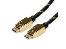 ROLINE GOLD DisplayPort Cable, v1.4, DP-DP, M/M, 2 m