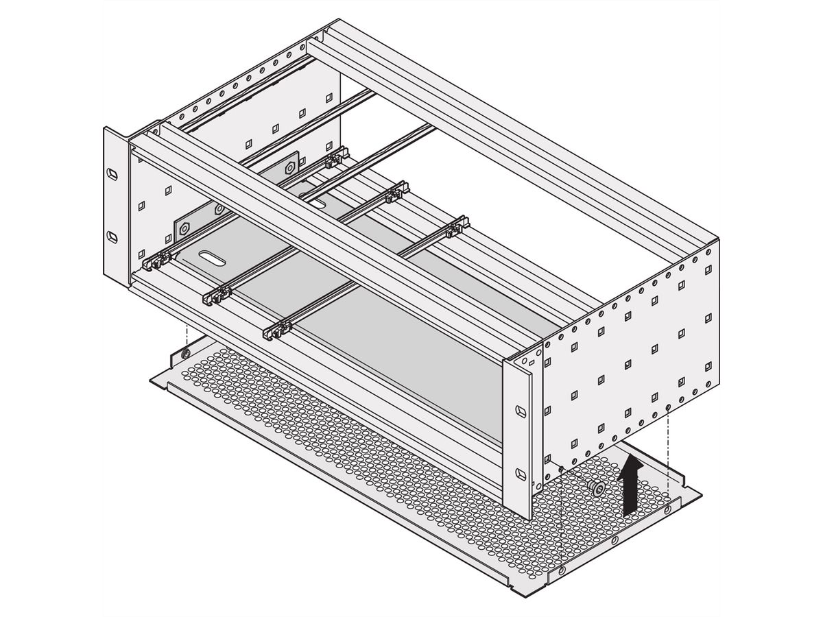 MOUNTING PLATE 84HP 400D