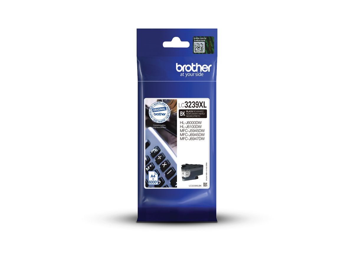 Brother LC-3239XLBK ink cartridge 1 pc(s) Original High (XL) Yield Black