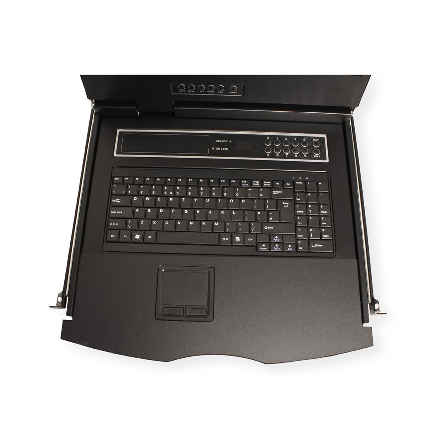 VALUE 19" KVM console, 48 cm (19") TFT (16:9), VGA, USB, UK-Layout