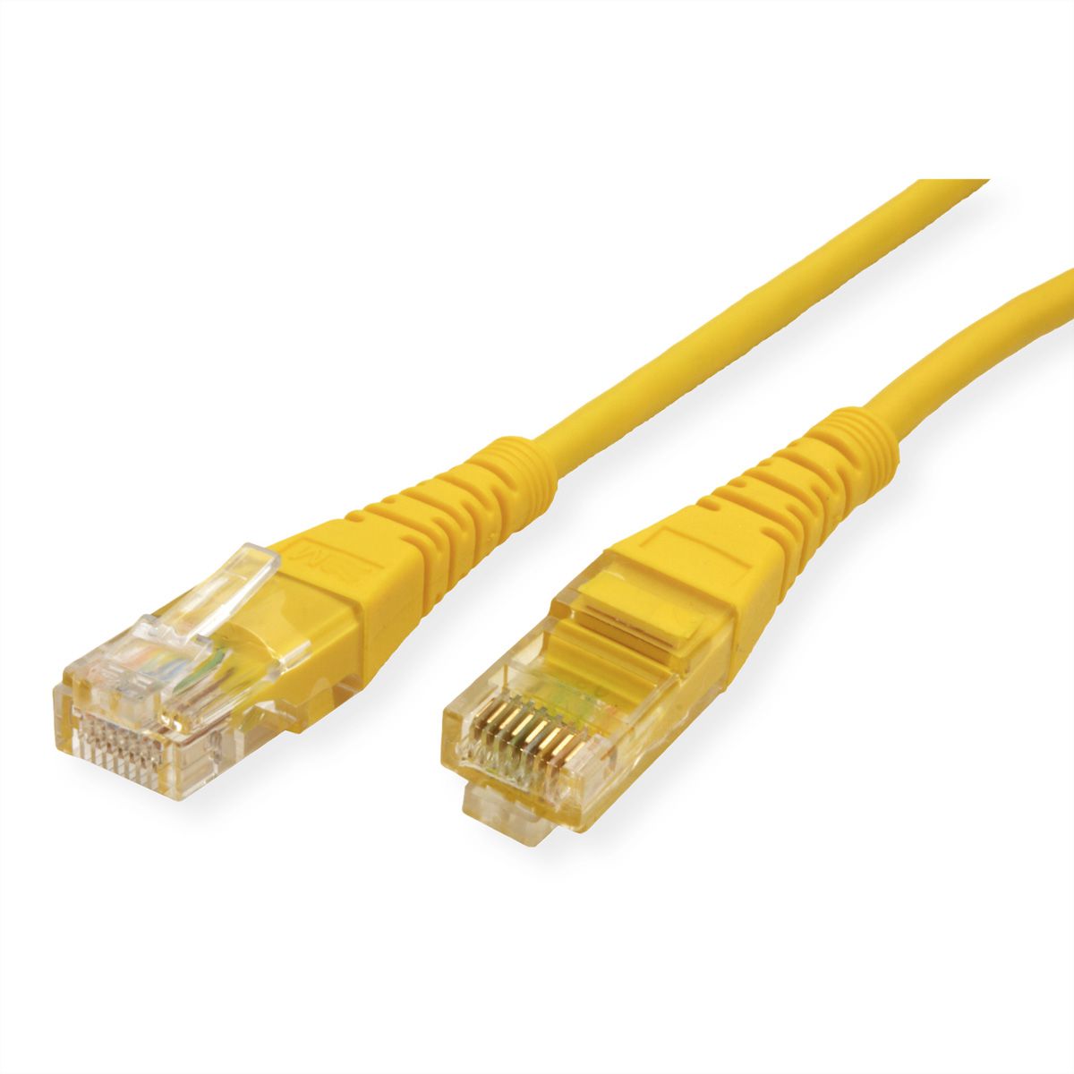 ROLINE patchkabel Cat.5e (Klasse D) UTP, PoE, geel, 2 m