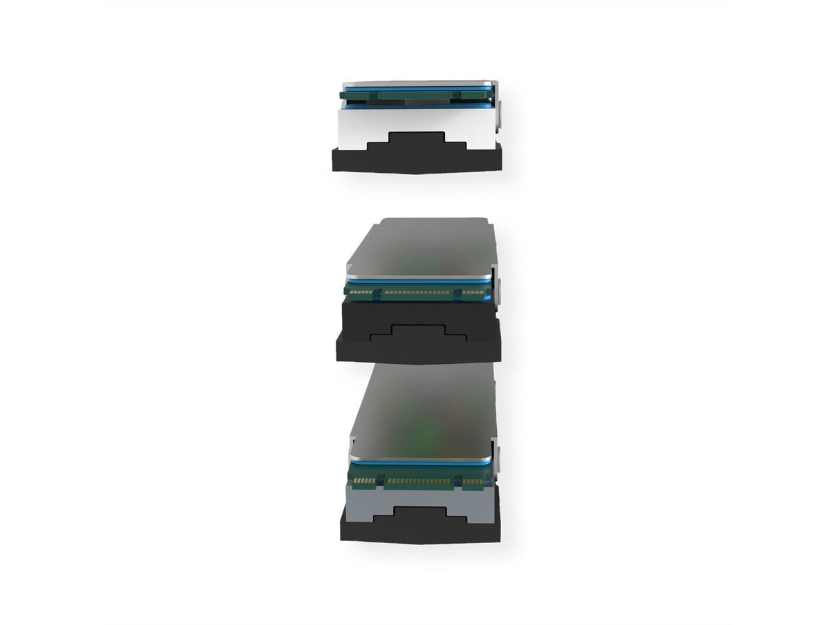 Xilence M2SSD.B.ARGB M.2 2280 SSD PCIe NVMe/SATA Cooler, 3PIN ARGB 5V, Passive