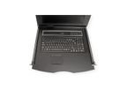 VALUE 19" LCD KVM Switch 1 User - 8PCs, 43 cm (17") TFT (4:3), VGA, USB, FR-Layout