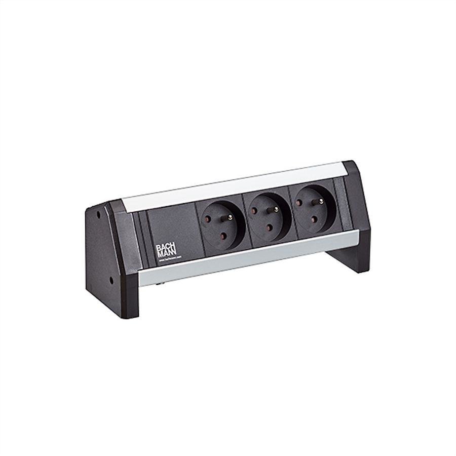 BACHMANN DESK 3xUTE 35° black In-Out:GST18