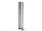 SCHROFF EuropacPRO 19" beugel voor rvs afdichting, type F, greepgaten, 9 HE