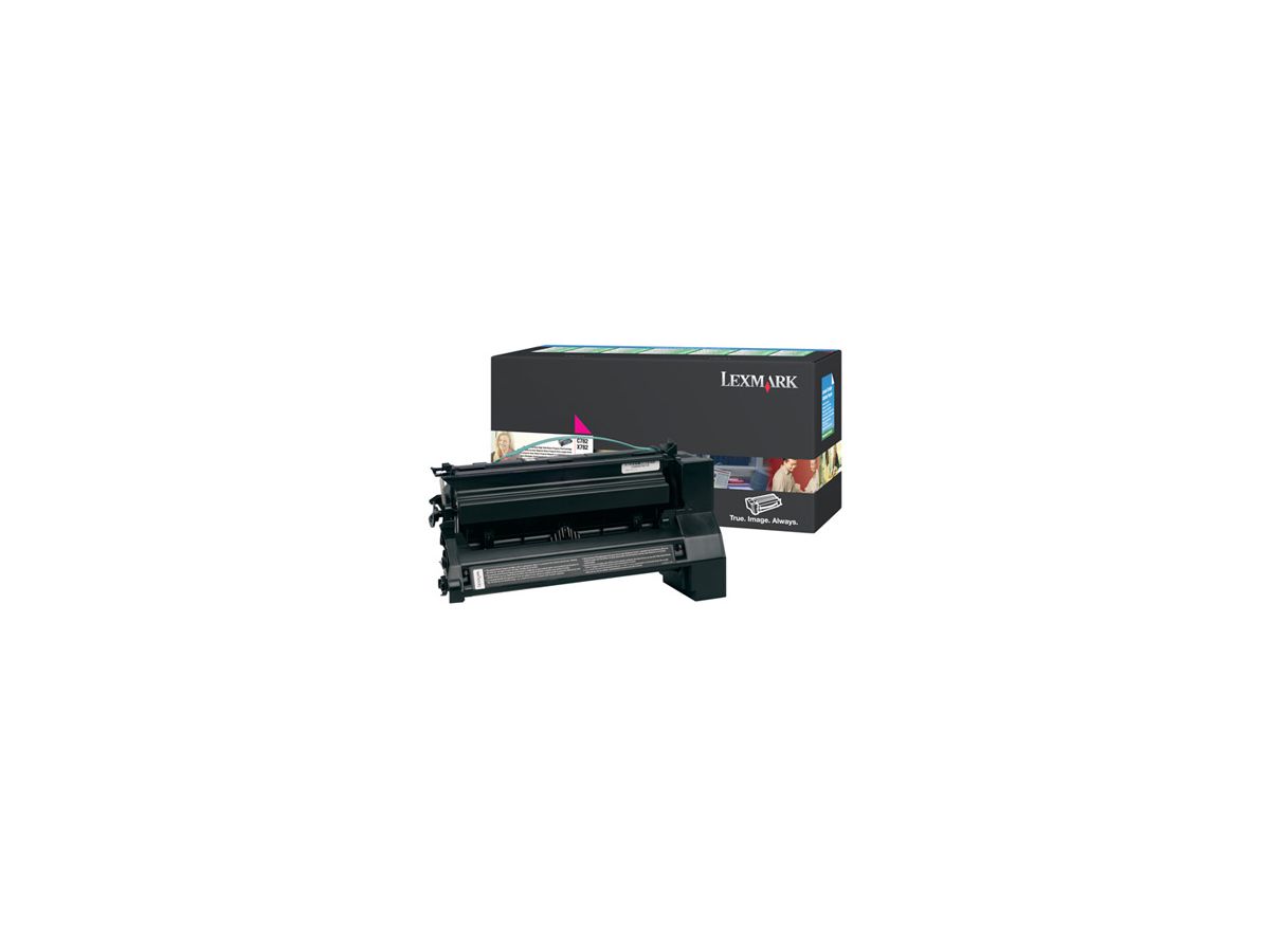Lexmark C782, X782e 15K magenta retourpr. printcartr.