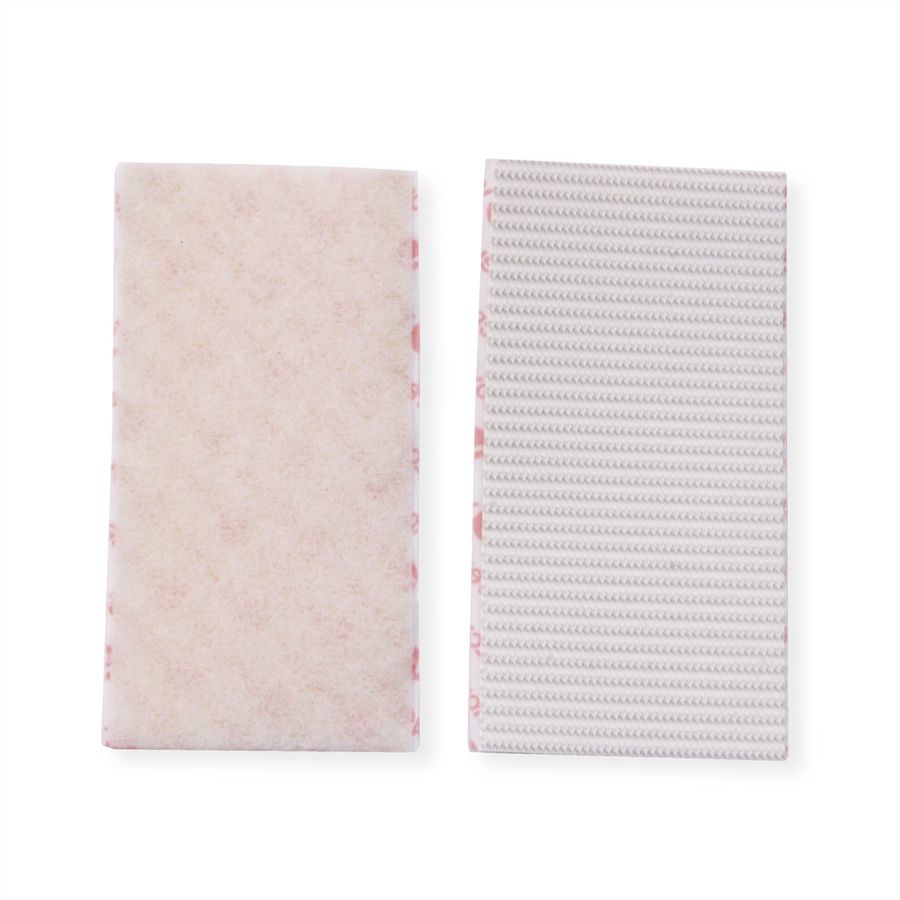VELCRO® Klittenbandstrips Extra Sterk Zelfklevend Haak & Lus 50mm x 100mm x 2 sets Wit
