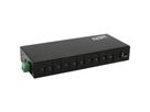 EX-12277HMS 10-Port USB 3.2 Gen 2 Metall HUB, mit 10x C-Anschlüsse