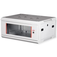 ROLINE 19" Wall Cabinet Basic Plus 4U, 600x450 BxT grey