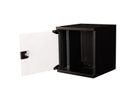 ROLINE 10-inch wandbehuizing 6 U, 312x300 BxD zwart