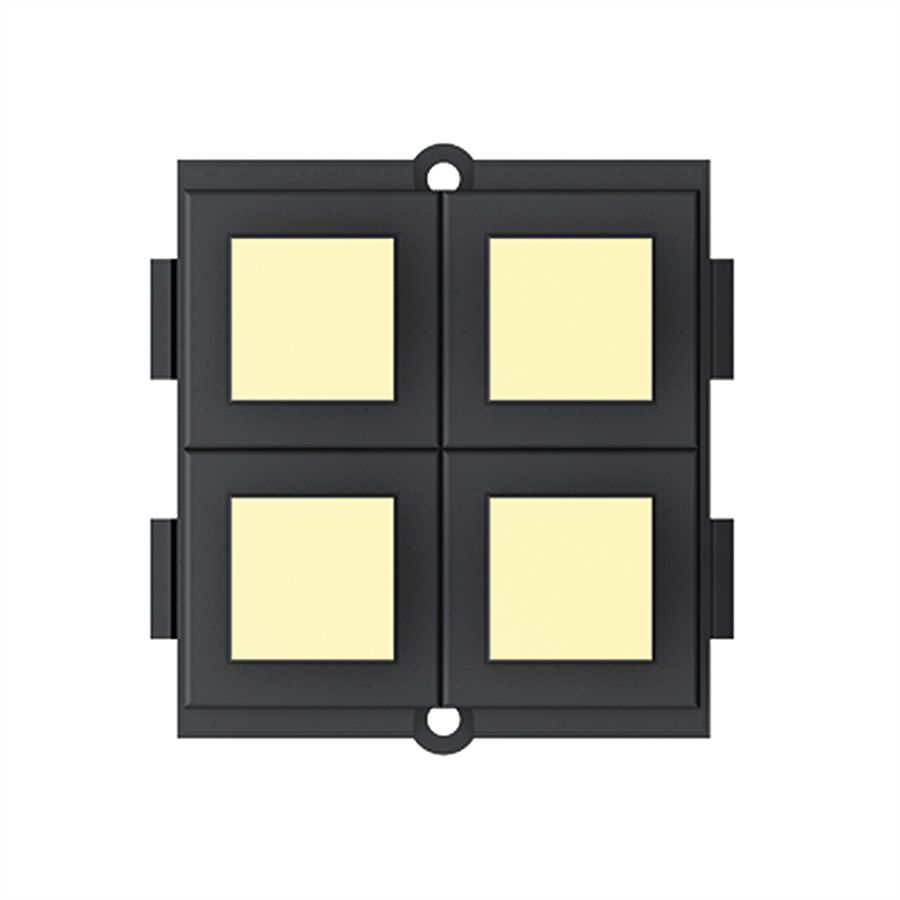 BACHMANN Custom Module Knop Preset, 4-voudig EIB / KNX