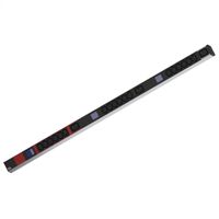 BACHMANN BN0500 19" PDU 1U 18xC13 3xC19, power measurement, connection CEE 3x16A, red