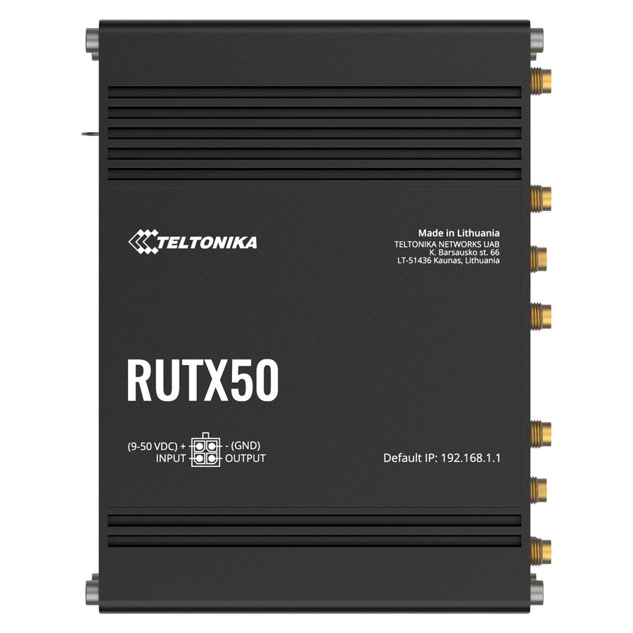 TELTONIKA RUTX50 5G/4G/LTE Industriële router
