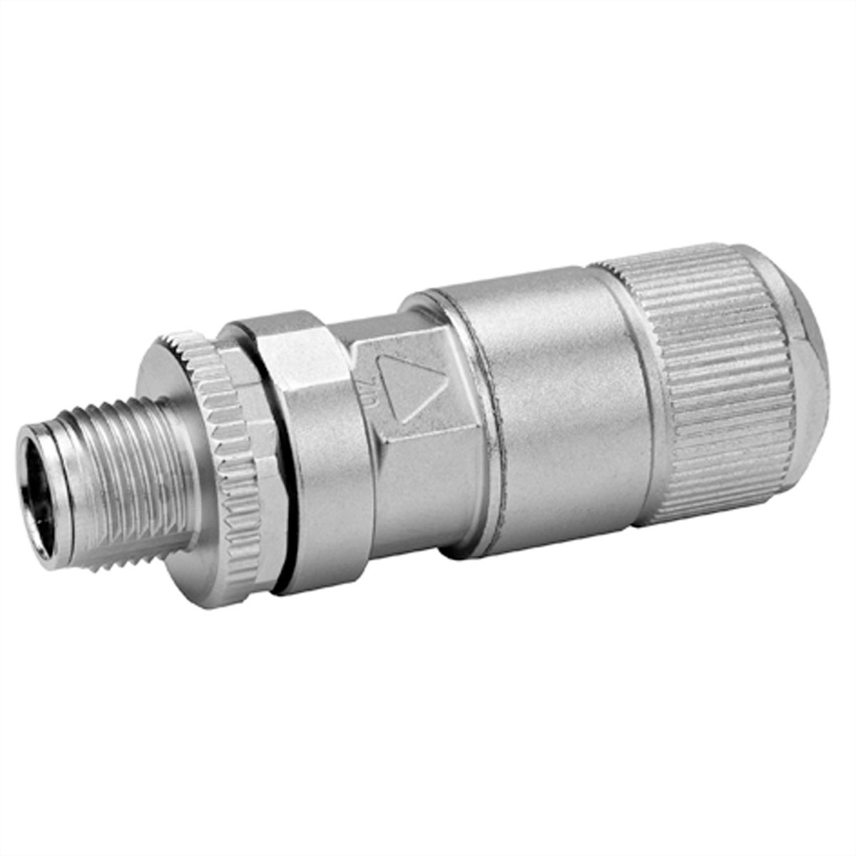 TELEGÄRTNER STX M12x1 KS X-cod. Cat.6A, CP8X180-3-5IDC590FA000
