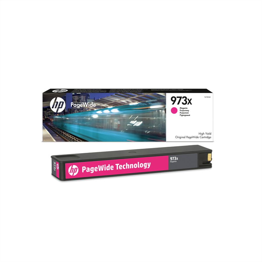F6T82AE, Nr. 973X, Druckpatrone, magenta, 7.000 Seiten, für PageWide MFP P57750, MFP P55250, Pro 452, Pro 477