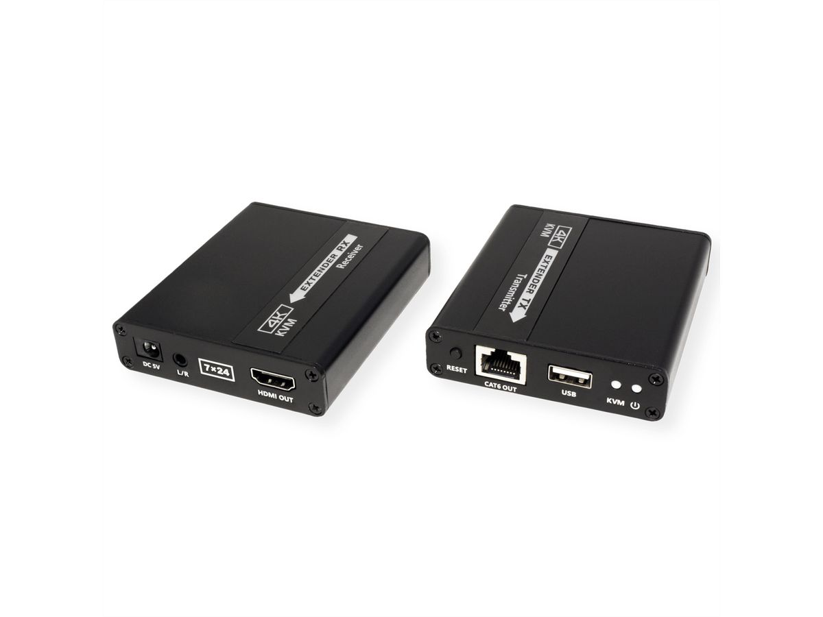 VALUE KVM Extender over Cat.6/6A, HDMI, max. 70m
