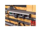 BACHMANN stekkerdoos 6x geaard contact, overspanningsbeveiliging, met schakelaar