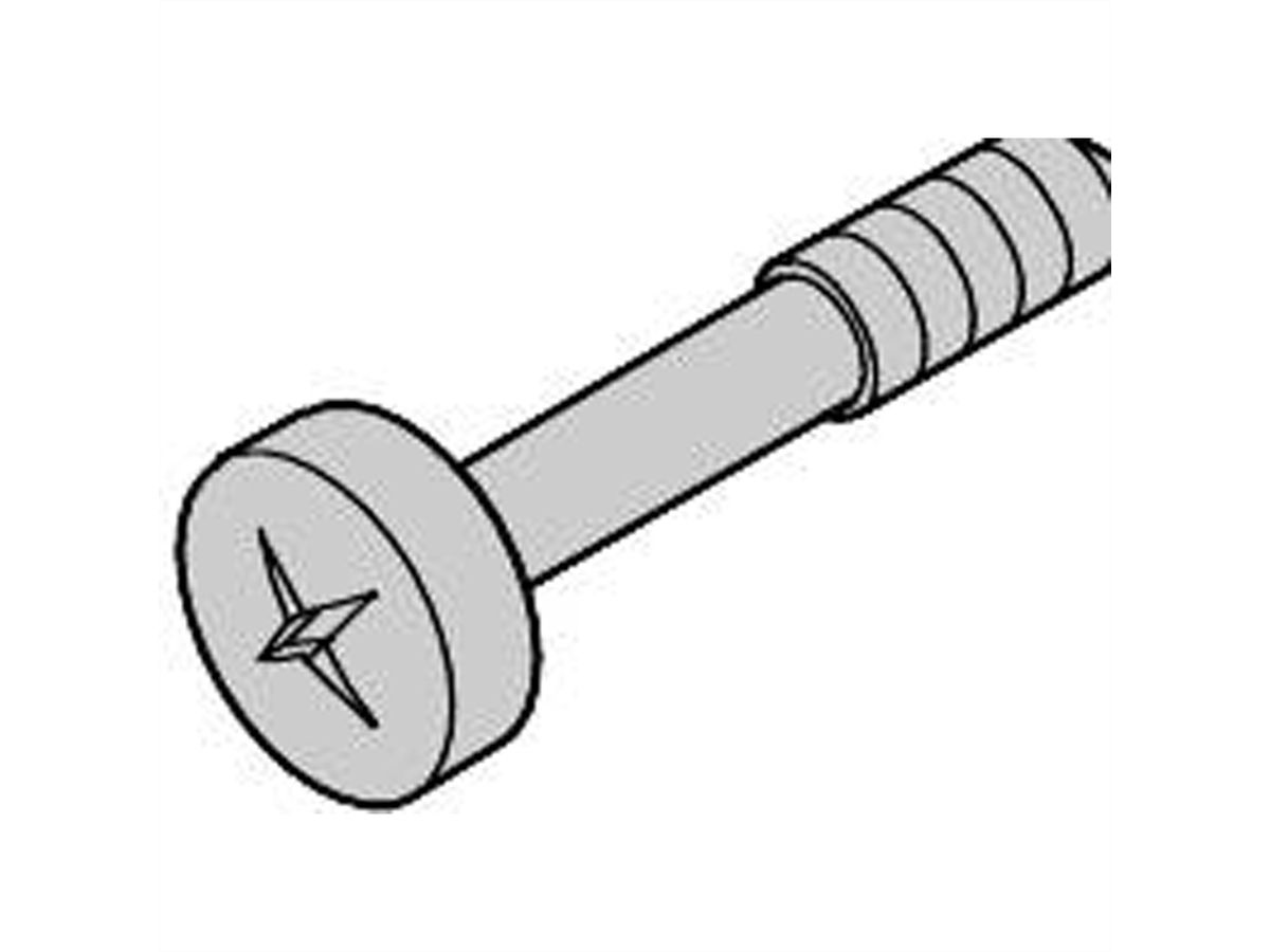 SCHROFF verzonkenkopschroef met kruisgleuf - NTS-SEKOSHR 2,5X5,3MM 100st
