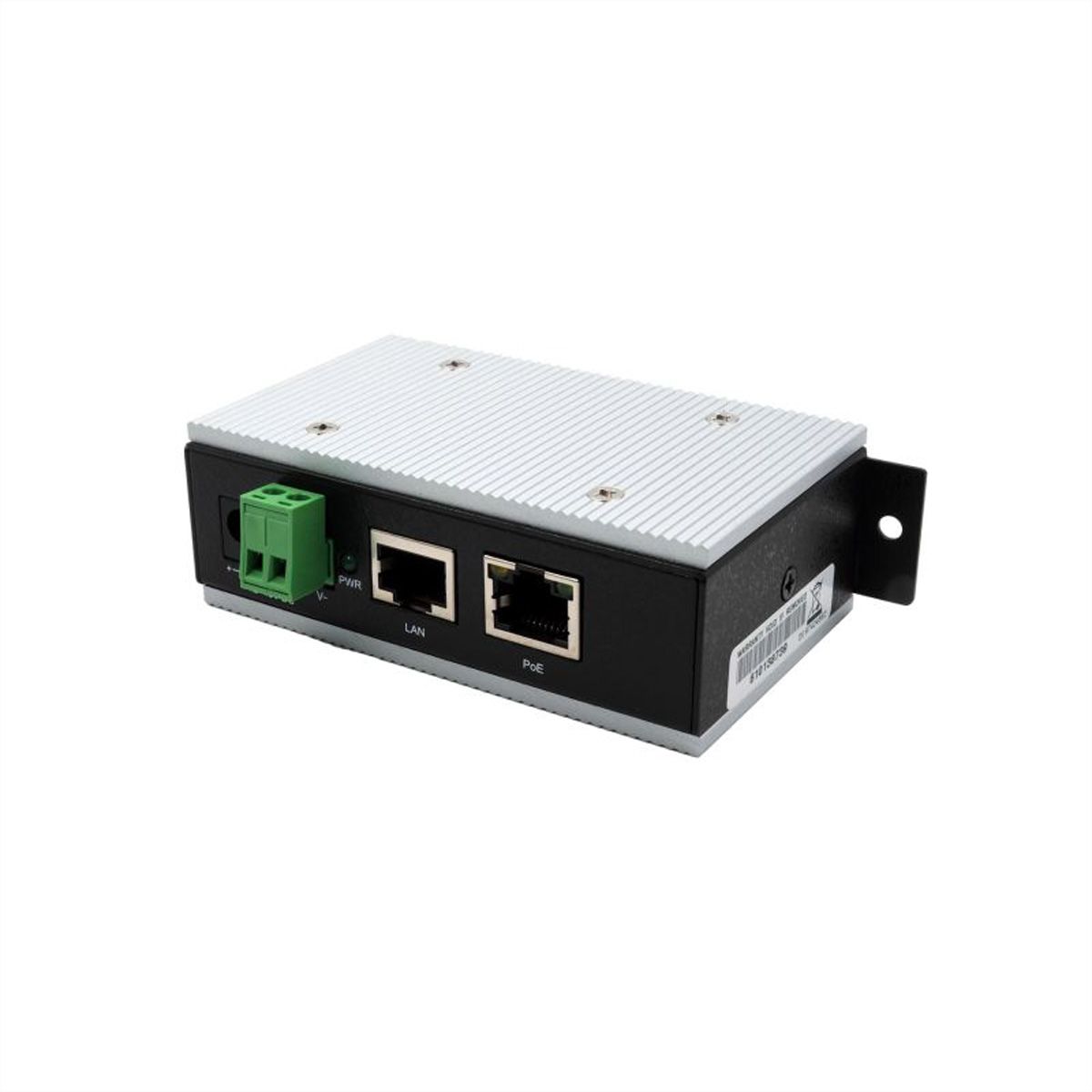 EXSYS EX-6007PoE-WT PoE Gigabit Injector, Metal housing