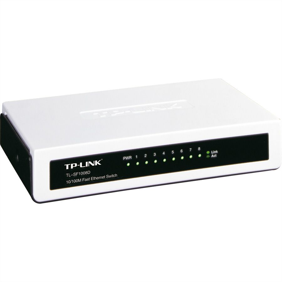 TP-LINKTL-SF1008D 8-Poorts 10/100 Ethernet Switch