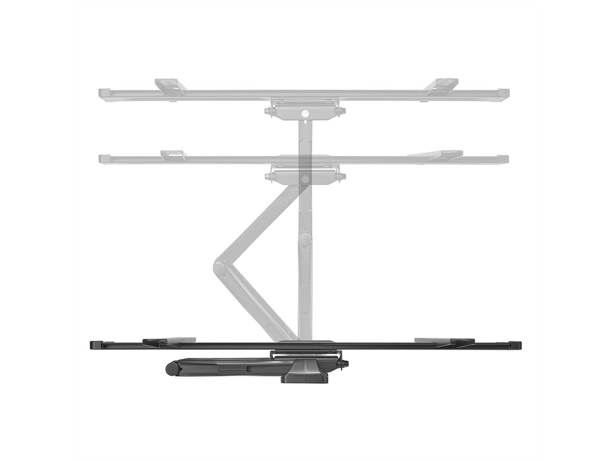 VALUE Solid Articulating Wall Mount TV Holder, up to 177.8cm (37" - 70")