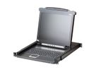 ATEN CL1000N KVM-console, 19" LCD, VGA, PS/2, Duitse toetsenbord indeling