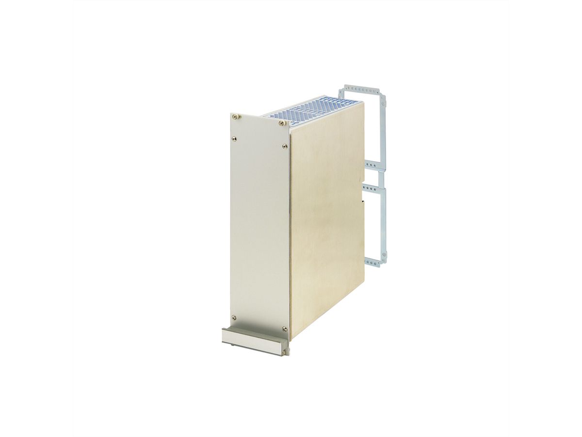 SCHROFF Insteekeenheid met frame PRO-Set, Afgeschermd, geperforeerd, meerdere aansluitingen, 6 HE, 14 HE, 167 mm